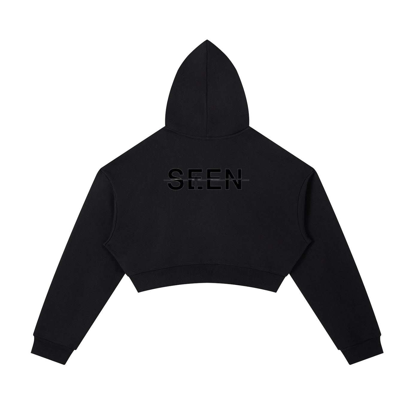 Essential Cropped Zip-Up Hoodie (Women’s)
